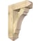 Ekena Millwork Olympic Arts and Crafts Rough Sawn Bracket w/ Offset Brace, Douglas Fir, 8"W x 26"D x 34"H BKT0806X26X34OLY03RDF - alternate 1